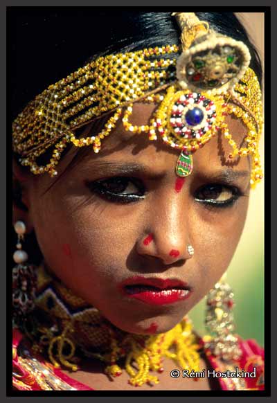 Portrait Indienne 1995 de Rémi Hostekind