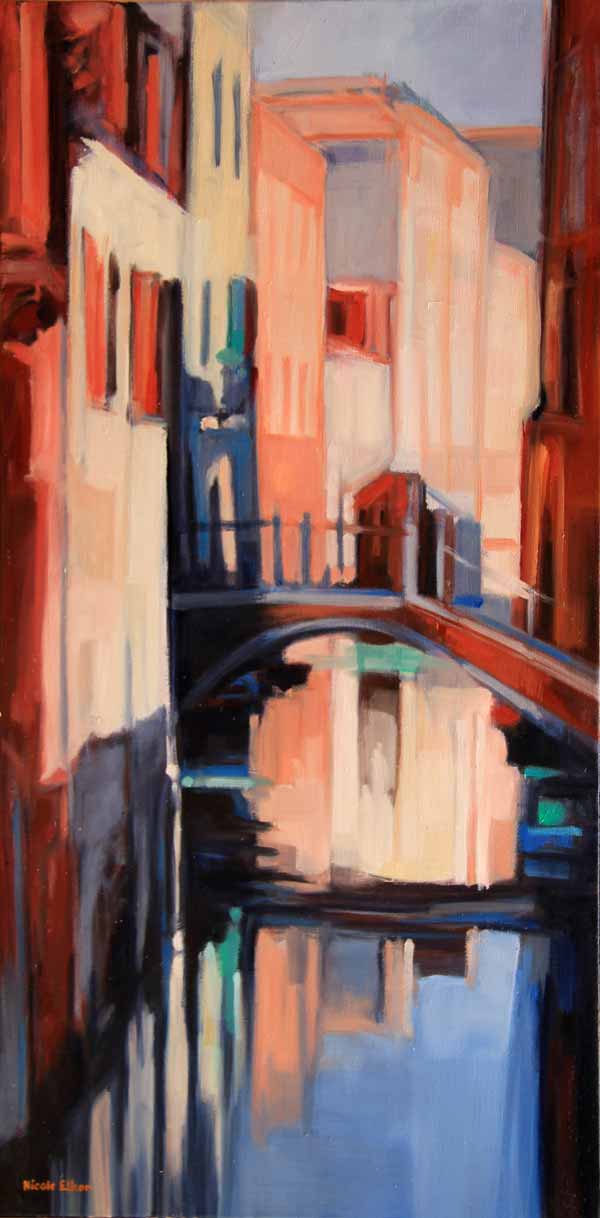 Venise - Peinture de Nicole Elkon